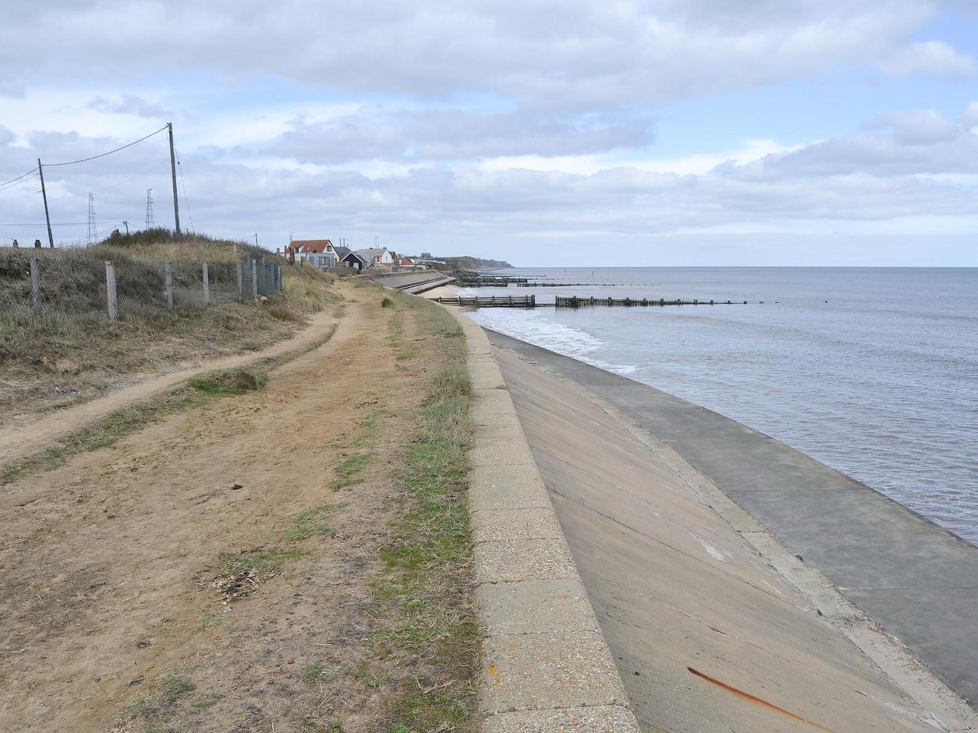 Rosemarys Sea View Villa Bacton  Exteriör bild